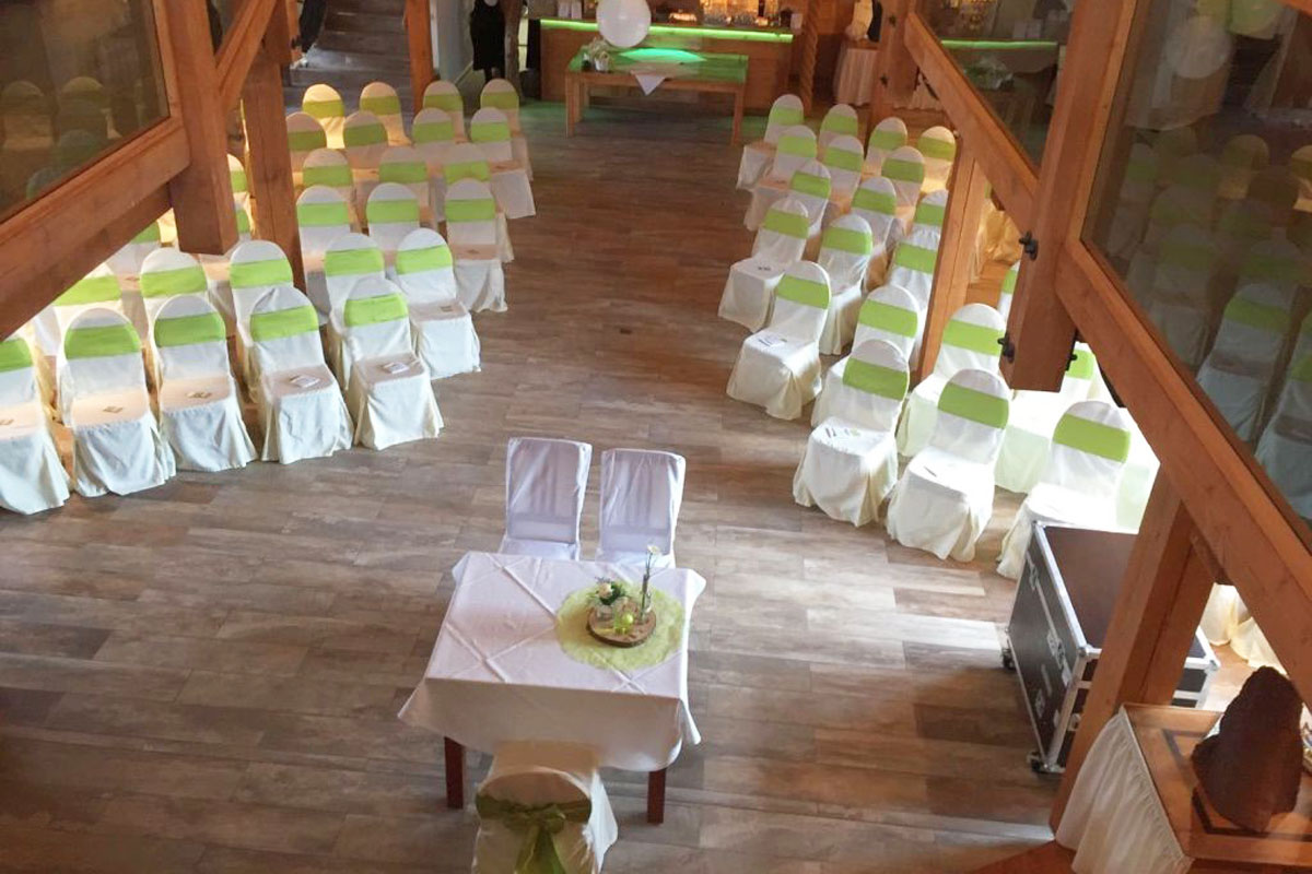 Heidescheune ideal für Familienfeiern geeignet