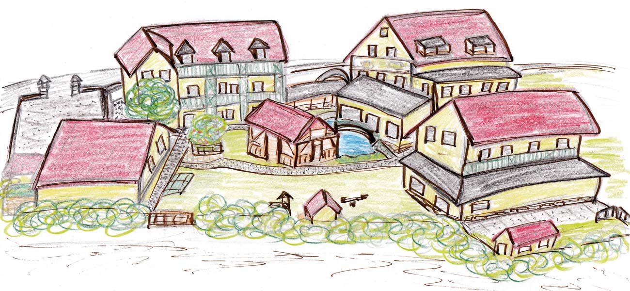 Landgasthof und Landhotel Heidekrug – Übersichtsplan Landgasthof und Landhotel Heidekrug - Übersichtsplan