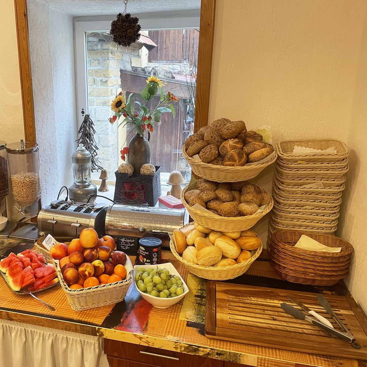 Landgasthof und Landhotel Heidekrug - Kulinarik Brötchen